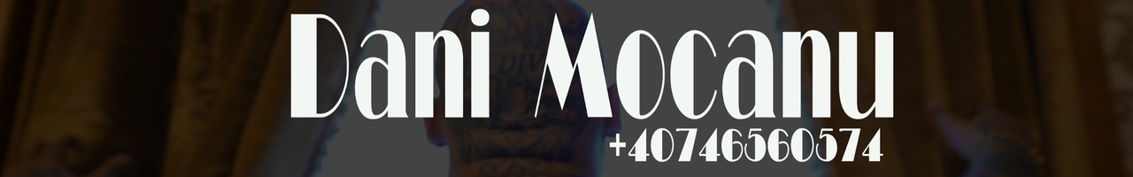 Dani Mocanu © Oficial